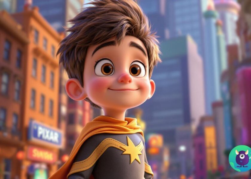 Super hero Pixar